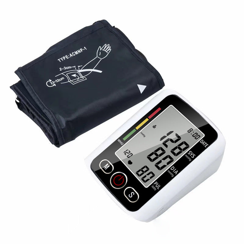 Large Screen Arm Electronic Sphygmomanometer for Household Measuring - Measurement arm electronic sphygmomanometer
