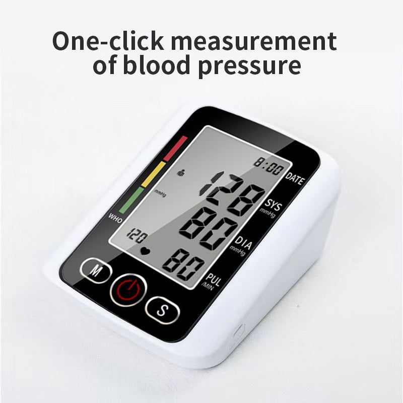 Large Screen Arm Electronic Sphygmomanometer for Household Measuring - Measurement arm electronic sphygmomanometer