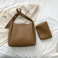 Large Shoulder Bag and Combination Tote in Polyester Soft PU Materials - Leisure large shoulder bag leisure combination