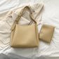 Large Shoulder Bag and Combination Tote in Polyester Soft PU Materials - Leisure large shoulder bag leisure combination