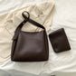 Large Shoulder Bag and Combination Tote in Polyester Soft PU Materials - Leisure large shoulder bag leisure combination