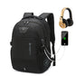 Large Waterproof Nylon Travel Bag 36-55L with Laptop and Zipper Pockets - 55L Compartment Teleplus