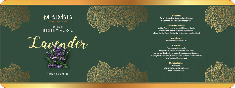 Lavender Essential Oil Sample 10ml Pure Aromatherapy for Diffusers - Teleplus lavender essential oil sample