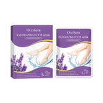 Lavender Exfoliating Foot Mask with Aloe and Tea Tree Oils - Teleplus lavender exfoliating foot mask