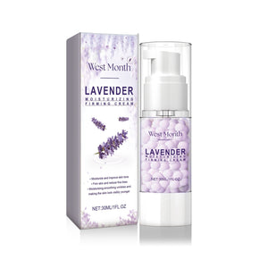 Lavender Moisturizing Firming Cream with Pearl Extract Hyaluronic Acid and Vitamin E - for Effortless Glow lavender