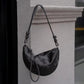 Layer Cattlehide Leather Fashion Shoulder Bag with Sandwich Zipper Design - for Women layer cattlehide leather fashion