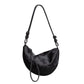 Layer Cattlehide Leather Fashion Shoulder Bag with Sandwich Zipper Design - for Women layer cattlehide leather fashion