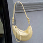 Layer Cattlehide Leather Fashion Shoulder Bag with Sandwich Zipper Design - for Women layer cattlehide leather fashion