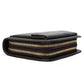 Layer Cowhide Clutch with Cotton Lining for Daily Use in Black or Coffee - First Double Zipper Fun layer cowhide clutch