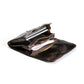 Layer Cowhide Leather Bag in Retro Dark Coffee Yellow Brown Black Red - Snag a Wallet for Flair united states chf layer