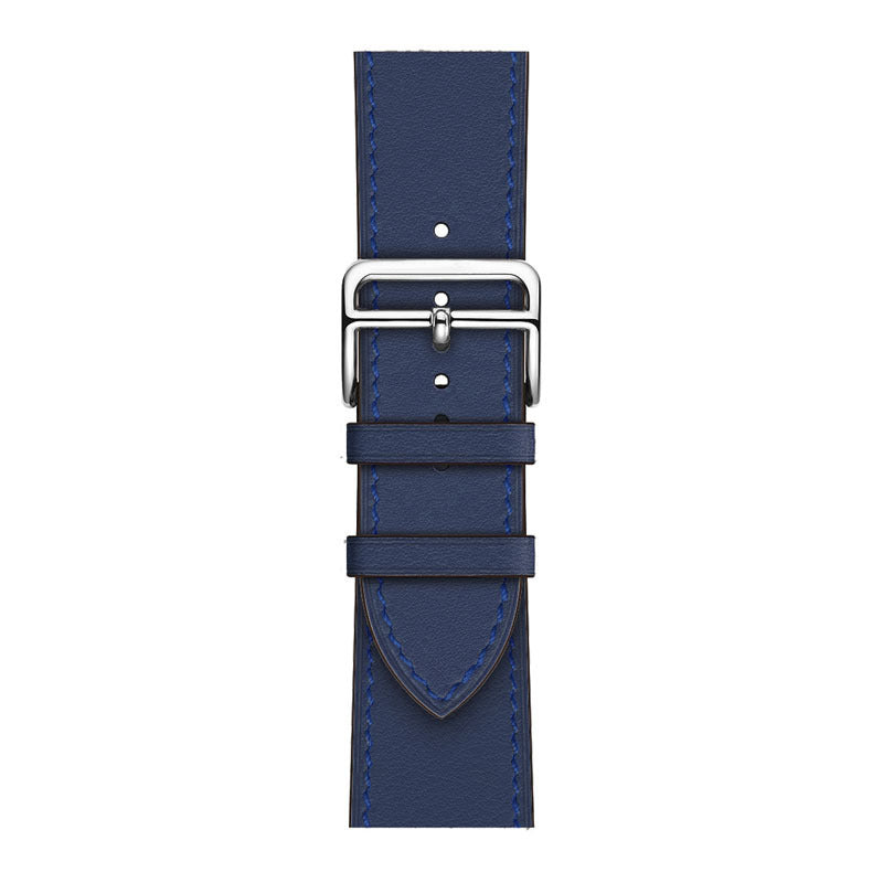 Layer Cowhide PU Leather Watch Band in Multiple Colors - That Even Time Approves cowhide pu leather layer watch band