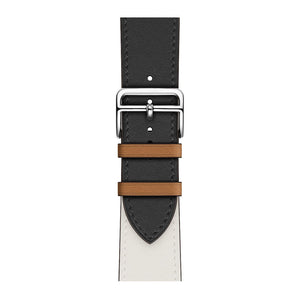 Layer Cowhide PU Leather Watch Band in Multiple Colors - That Even Time Approves cowhide pu leather layer watch band