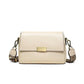 Layer Cowhide Retro Shoulder Bag in Sunset Yellow and Emerald Green - Teleplus layer cowhide retro shoulder bag