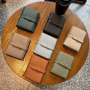 Layer Cowhide Wallet in Genuine Leather with Retro European and American Design - That Won’t Break Your Back layer