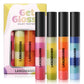 Layered Lip Gloss with Rainbow Colors for Lasting Moisturization - layered lip gloss rainbow colors