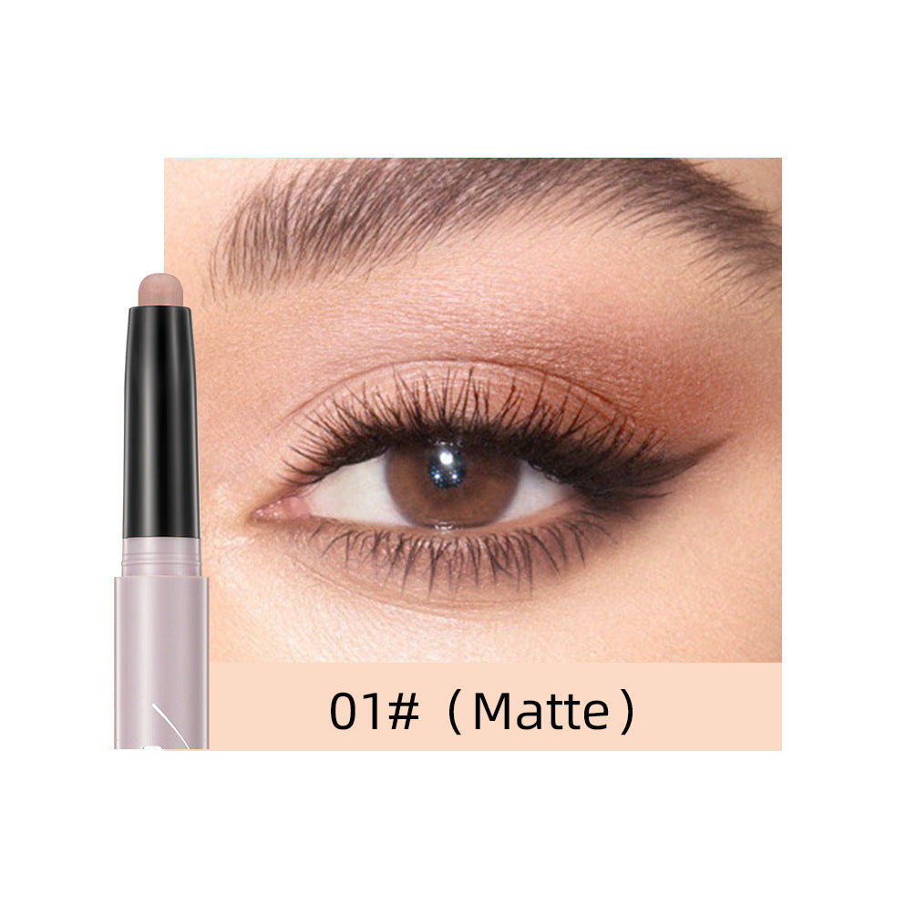 Lazy Eye Shadow Stick X1pcs with Pearlescent and Glitter Finishes - lazy eye shadow stick eyeshadow x1pcs