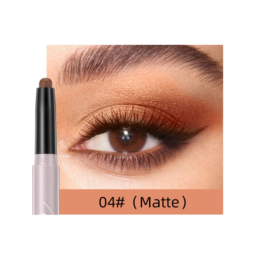 Lazy Eye Shadow Stick X1pcs with Pearlescent and Glitter Finishes - lazy eye shadow stick eyeshadow x1pcs