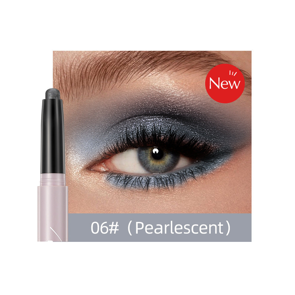 Lazy Eye Shadow Stick X1pcs with Pearlescent and Glitter Finishes - lazy eye shadow stick eyeshadow x1pcs