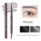 Lazy Eyebrow Pencil Set with Black and Light Brown Shades - lazy eyebrow pencil