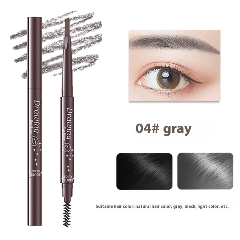 Lazy Eyebrow Pencil Set with Black and Light Brown Shades - lazy eyebrow pencil