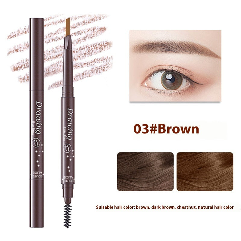 Lazy Eyebrow Pencil Set with Black and Light Brown Shades - lazy eyebrow pencil