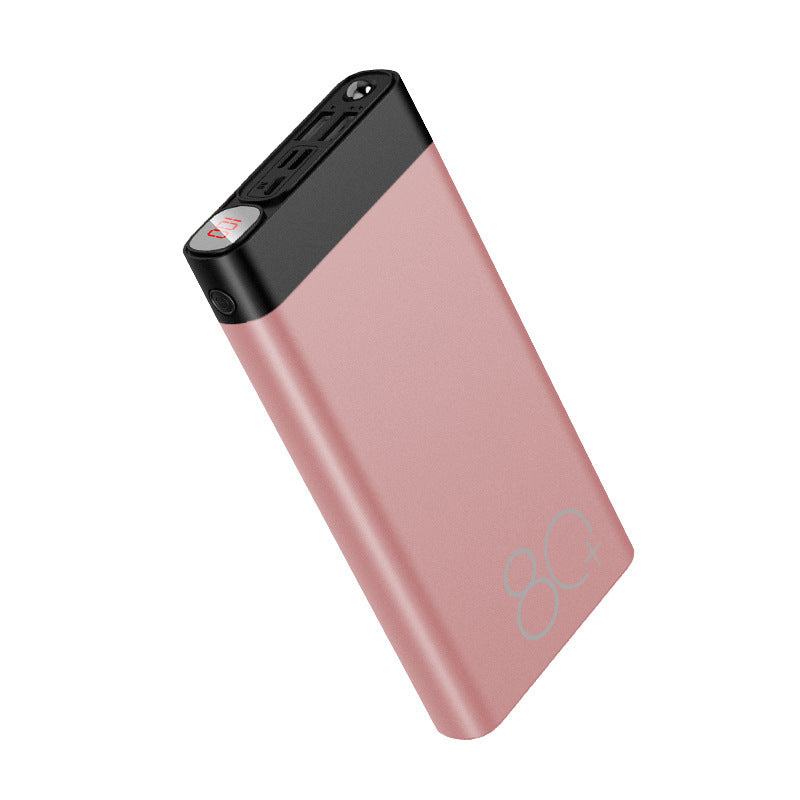 LCD digital display fast charging power bank - LCD Digital Display Fast Charging Power Bank Battery Type