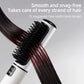 LCD USB Charging Straight Comb Negative Ion Lazy Hair Straightener Curly Hair Dual-use Broken Hair Finishing - LCD USB