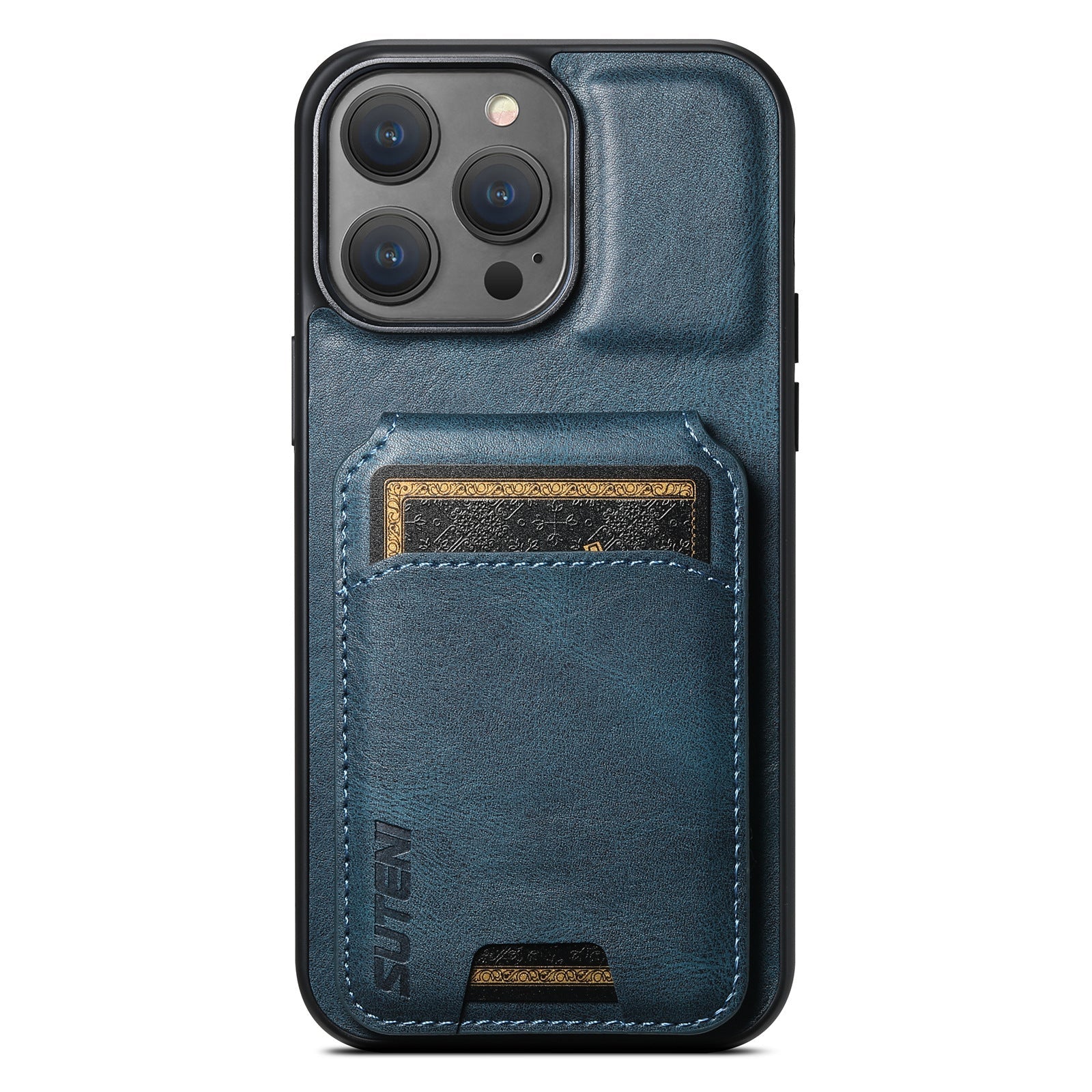 Leather Business Card Phone Case - Leather Business Card Phone Case for iPhone Models