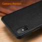 Leather business phone case - Leather Business Phone Case in Solid Colors