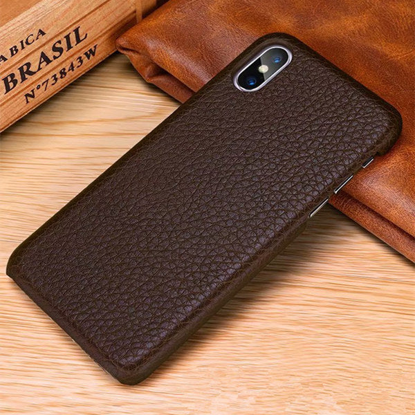 Leather business phone case - Leather Business Phone Case in Solid Colors