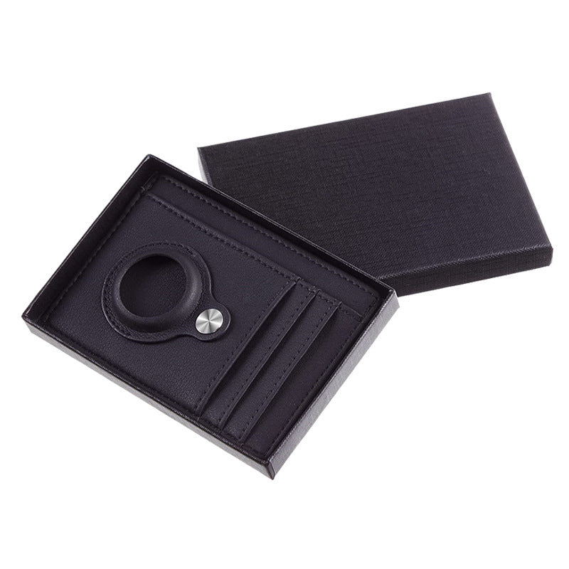 Leather Card Holder Bag with Multiple Slots for US and CHF Currencies - Steal This Photo Change card holder united