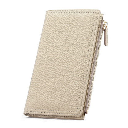 Leather Card Holder Wallet with RFID Blocking and Multiple Color Options - Teleplus in Colors