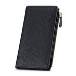 Leather Card Holder Wallet with RFID Blocking and Multiple Color Options - Teleplus in Colors