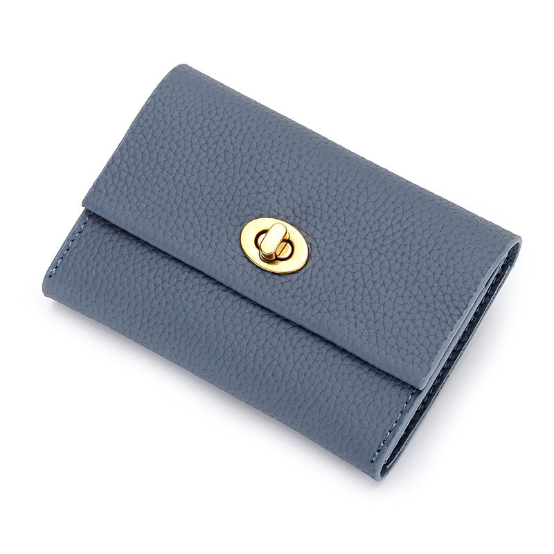 Leather Card Wallet in Multiple Colors for United States and CHF Buyers - Wallets That Moo With Style Layer Cowhide Fun