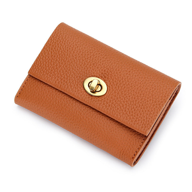 Leather Card Wallet in Multiple Colors for United States and CHF Buyers - Wallets That Moo With Style Layer Cowhide Fun