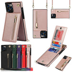 Leather Case Card 12 Messenger Phone Case Explosive Style - Leather Case Card 12 for iPhone 12 Pro Max Style