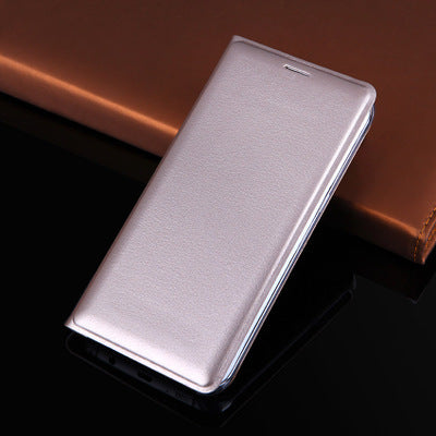 Samsung Flip Phone Case with Card Holder Leather for Business - leather case card flip phone