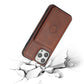 Leather Case Card with Magnetic Wallet Protection and Insertion Feature - for Your Stylish leather case card insertion
