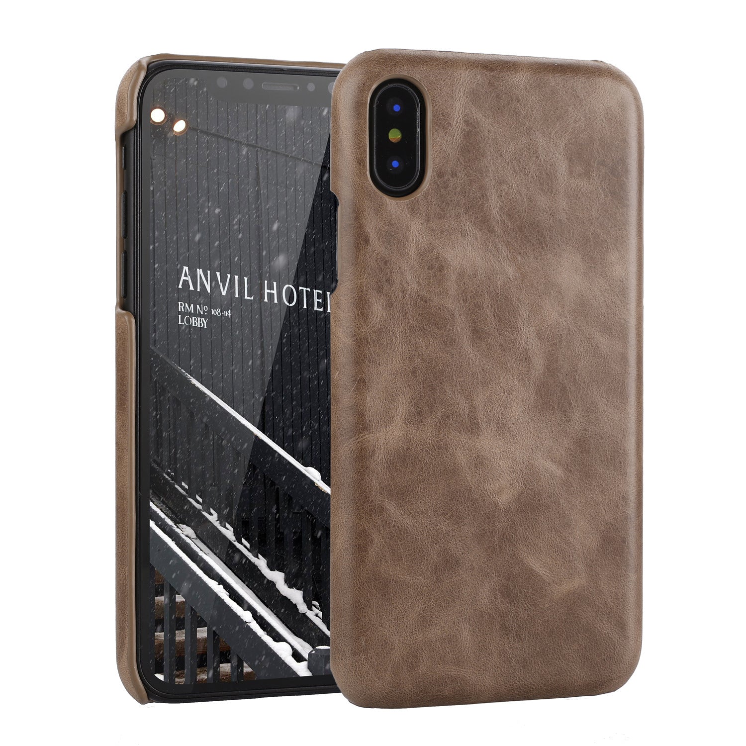 Leather case - Leather Case for Mobile Phones in Luxury Cow Leather