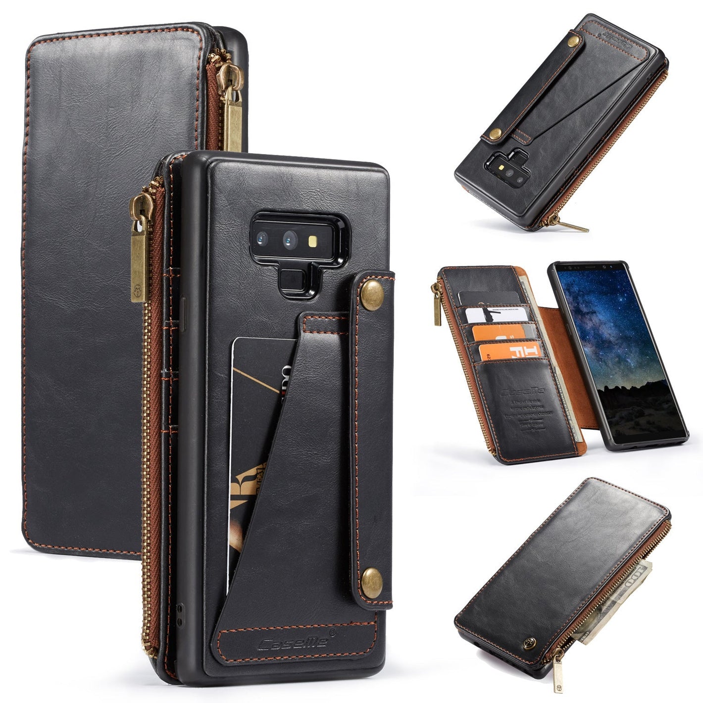 PU Leather Flip Phone Case with Anti-Scratch and Non-Slip Features - Design flip phone case