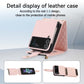 Leather Case Slung with Colorful Short and Long Shoelace Phone Cover Zipper - Shoulder leather case slung shoulder