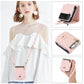 Leather Case Slung with Colorful Short and Long Shoelace Phone Cover Zipper - Shoulder leather case slung shoulder