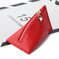Leather Coin Purse with Layer Cowhide in Multiple Colors for Women US and CHF - Stylishly Small Expenses united states