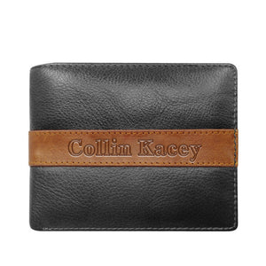 Leather Cowhide Wallet with Hidden Compartments for United States and CHF - Men Where Style Meets Stash united states