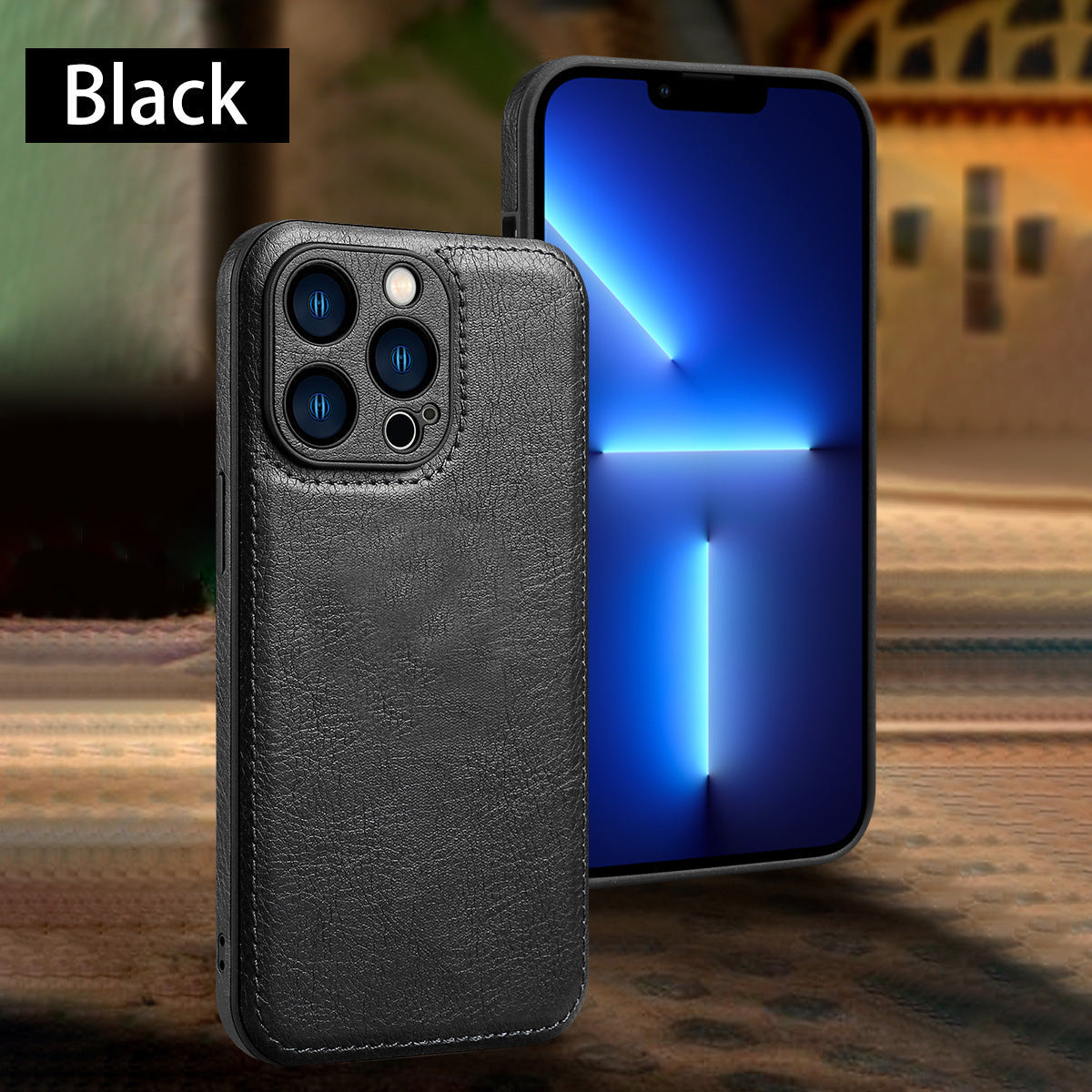 Leather Grain Phone Case High-grade Drop-resistant