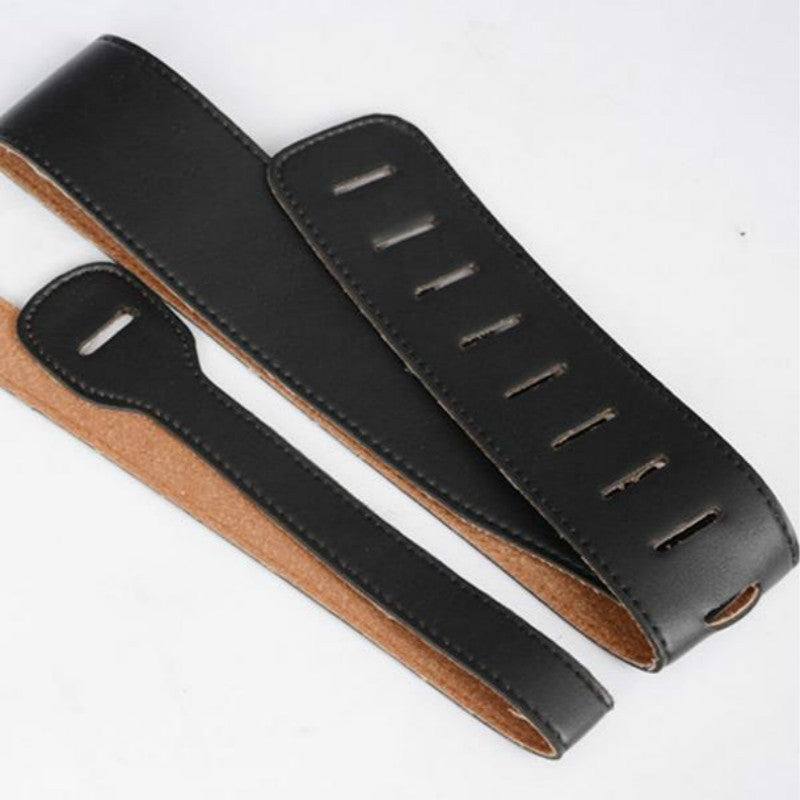 Leather guitar strap musical instrument accessories - Leather Guitar Strap for Electric and Acoustic Guitars