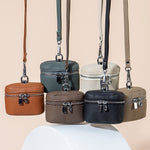 Leather Handbag in Multiple Colors for Men and Women