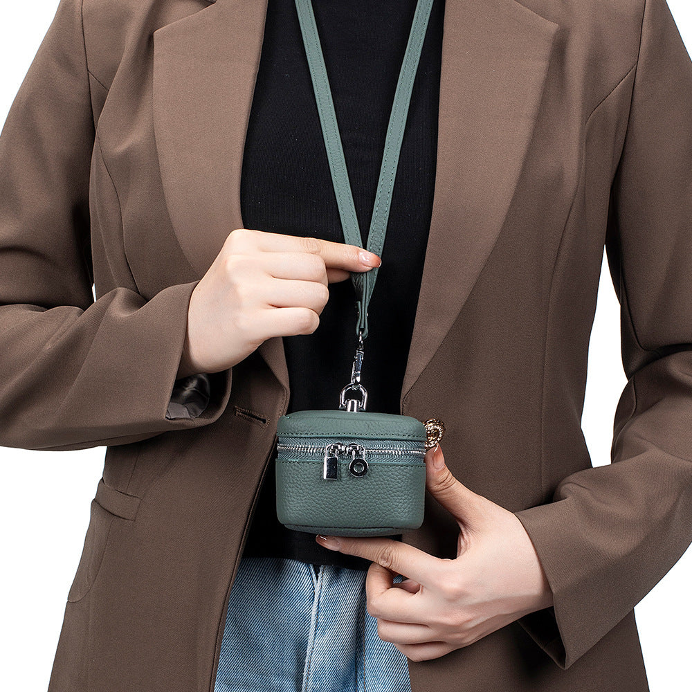 Leather Handbag in Multiple Colors for Men and Women