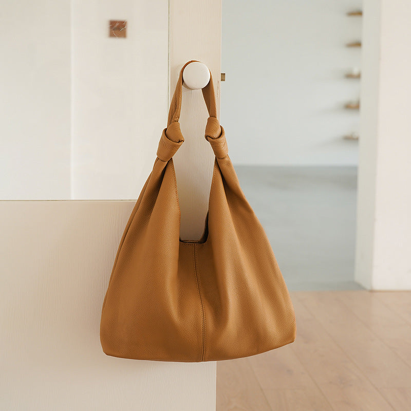 Leather Handbag with Cowhide Exterior for Daily Use in the United States - Teleplus united states chf leather handbag