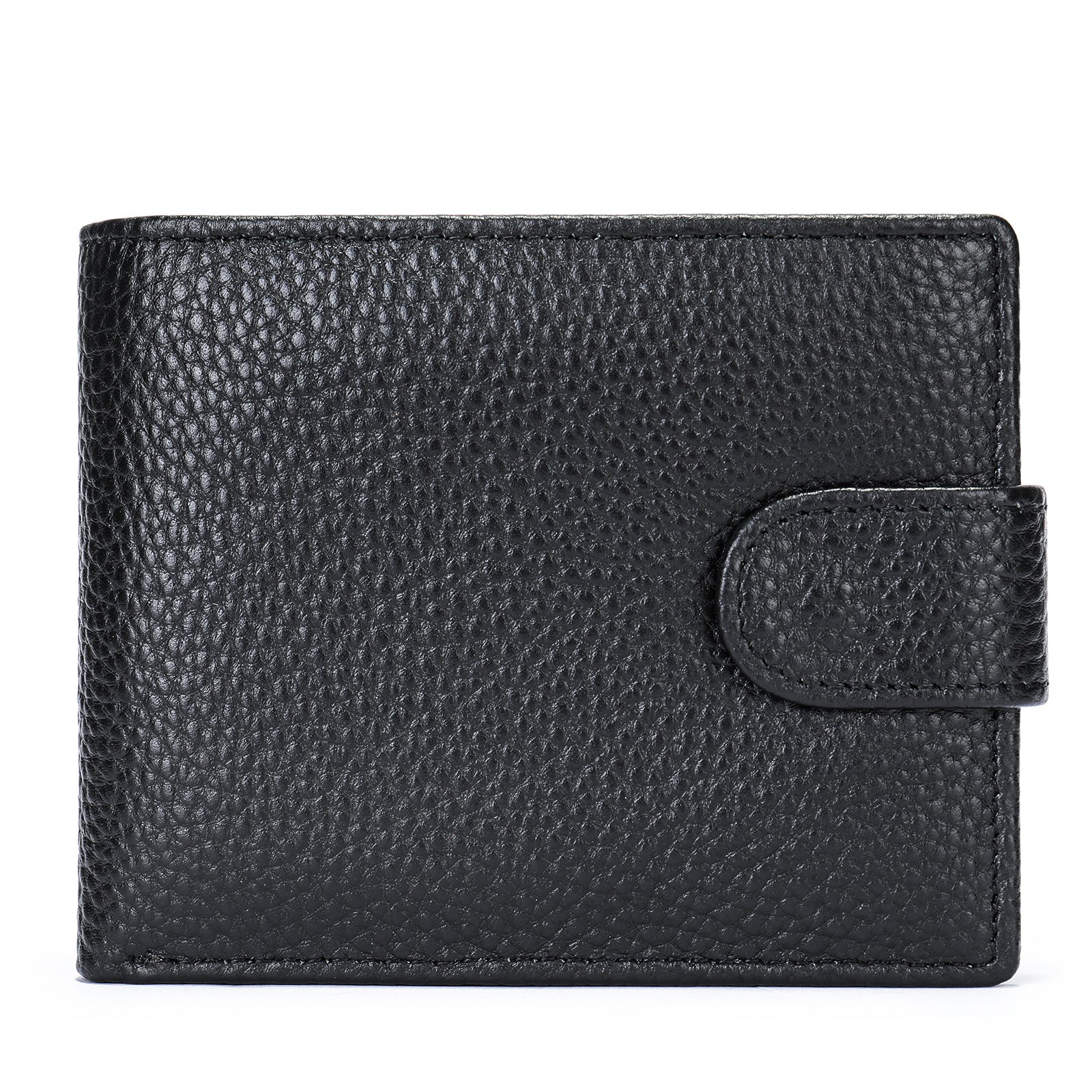 Leather Layer Cowhide Wallet with Polyester Cotton Lining - leather layer cowhide polyester cotton lining wallet